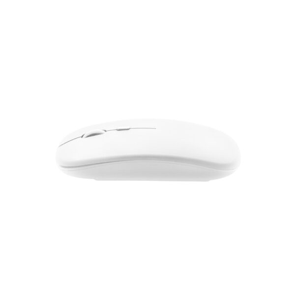KHAN. Wireless mouse with 500mAh battery in recycled ABS (100% rABS)