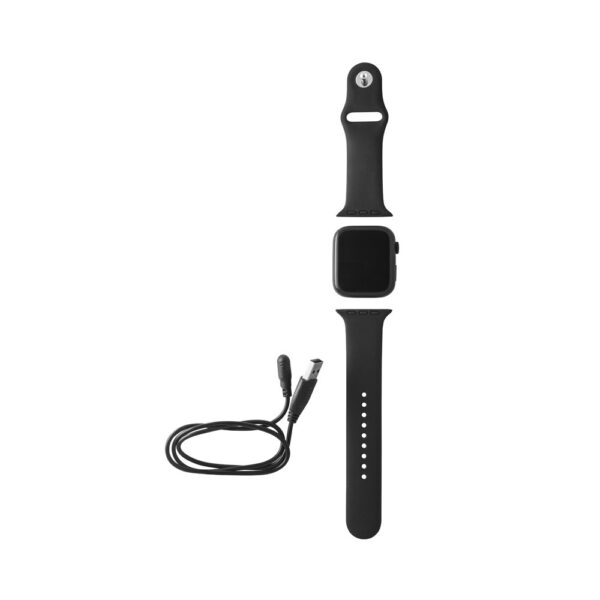 97136_103-e WILES. Smartwatch with 1'85" screen, IPX4 and 3-day battery life and silicone strap