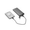 WARSHEL 5. 5'000 mAh magnetic power bank with 15W superfast wireless charger in recycled ABS (100% rABS) with stand