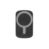 KOCH. Car smartphone holder with wireless magnetic charger 15W in recycled ABS (100% rABS)