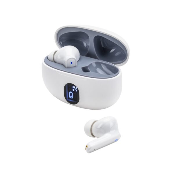 CAETANO. Wireless earphones with 4 hours of battery life on recycled ABS (100% rABS)