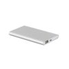 MARCET. Power bank slim 4'000 mAh in recycled aluminium (100% rAL) and recycled ABS (100% rABS)