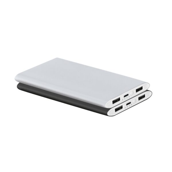 NOBEL. Power bank 7.200 mAh in recycled aluminium (100% rAL)