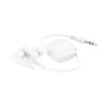 PINEL. Retractable earphones with 0'75 m ABS cable