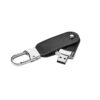 BRAGG 8GB. USB memory with 8GB in PU and with carabiner clip