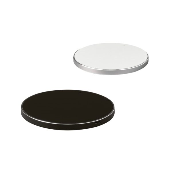 97907_set JOULE. Fast 10W wireless charger in aluminium and ABS