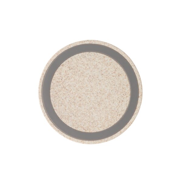 CUVIER. 5W wireless charger in ABS and straw fibre
