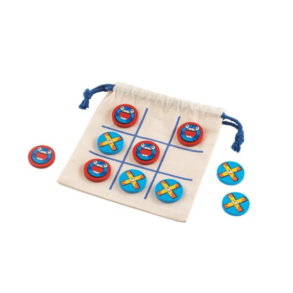 CROSSES. Classic 10-piece plywood Tic Tac Toe game