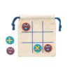 CROSSES. Classic 10-piece plywood Tic Tac Toe game