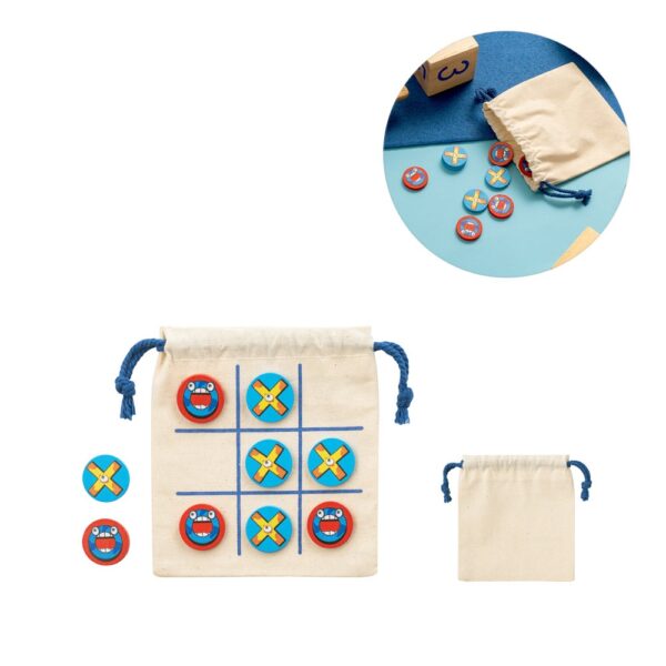 CROSSES. Classic 10-piece plywood Tic Tac Toe game