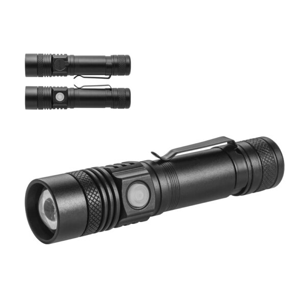98147_set UNGAR. 5W rechargeable aluminium torch