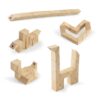 THINKO. Wooden puzzle with 24 pieces