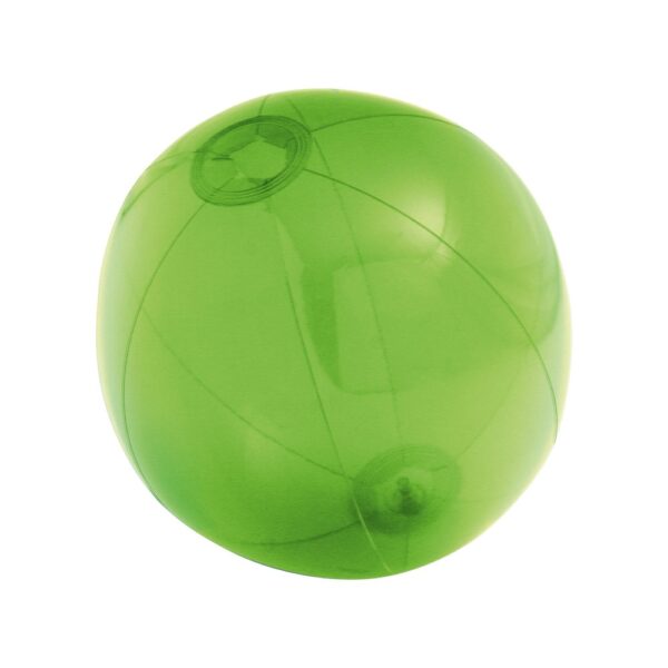 PECONIC. Inflatable beach ball in translucent PVC