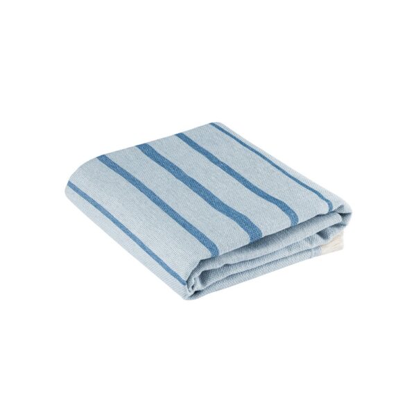 CAPLAN. Multifunctional towel made of light and resistant cotton (90%) and recycled cotton (10%)