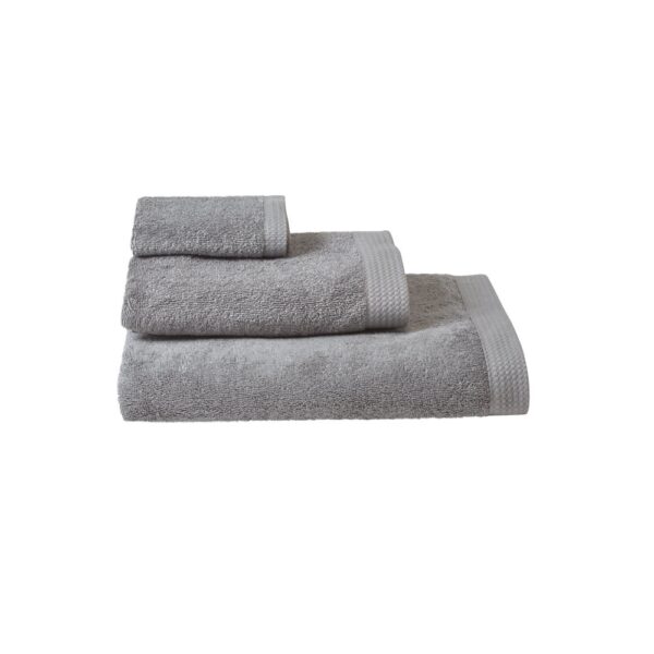 BARDEM L. Bath towel (500 g/m²) in cotton (82%) and recycled cotton (18%)