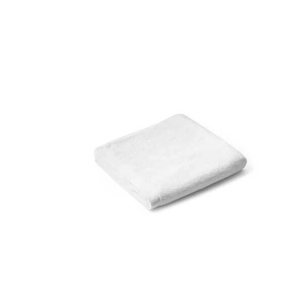 BARDEM S. Hand towel (350 g/m²) in cotton (82%) and recycled cotton (18%)