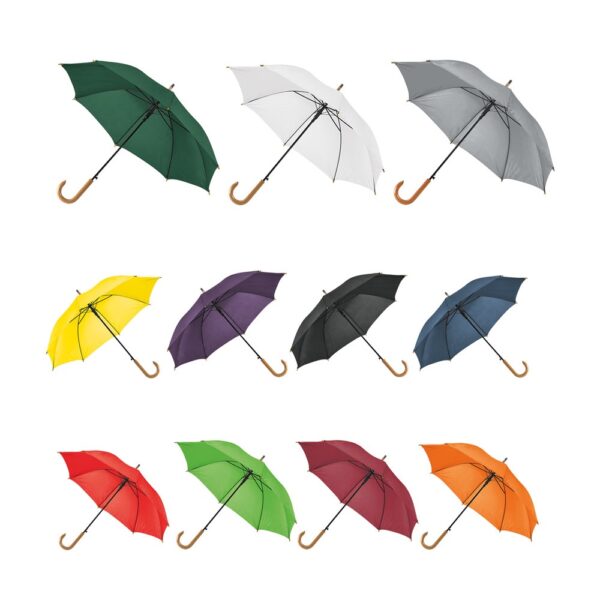 PATTI. 190T polyester umbrella with automatic opening
