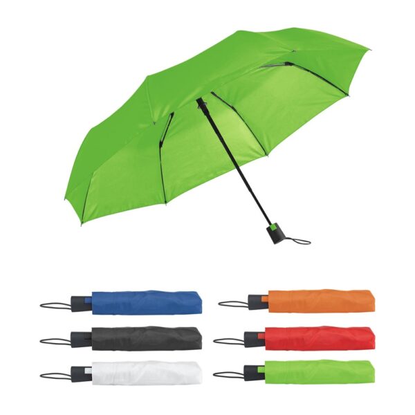 TOMAS. 190T polyester compact umbrella with automatic opening