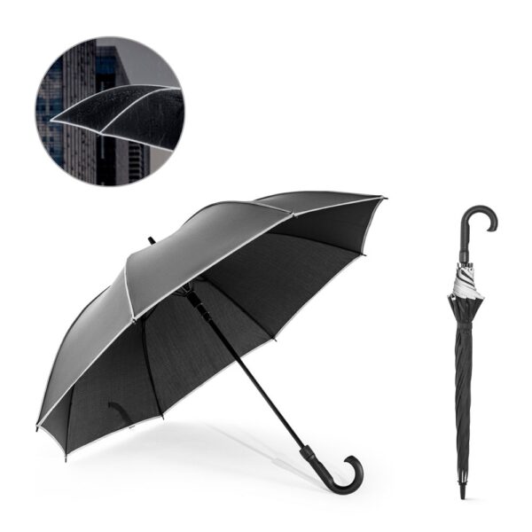 FINNLEY. 27" umbrella in windproof recycled polyester (100% rPET) pongee 190T