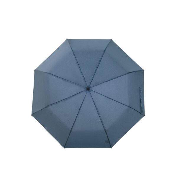 AIDEN. 21" umbrella in recycled polyester (100% rPET) pongee 190T, foldable in 3 sections