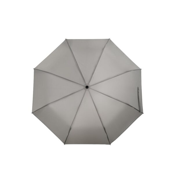 AIDEN. 21" umbrella in recycled polyester (100% rPET) pongee 190T, foldable in 3 sections