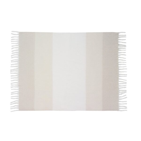 COMFY. Blanket in recycled polyester (100% rPET) (300 g/m²), with a mohair feel