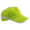 99418_119 JONES. Polyester cap with reflective elements