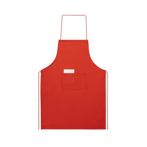 CHIVES. Apron in cotton and polyester (150 g/m²)