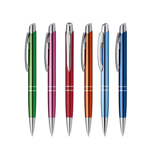 11081. Ball pen in aluminium