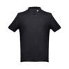 THC ADAM II. Men's short-sleeved cotton polo shirt