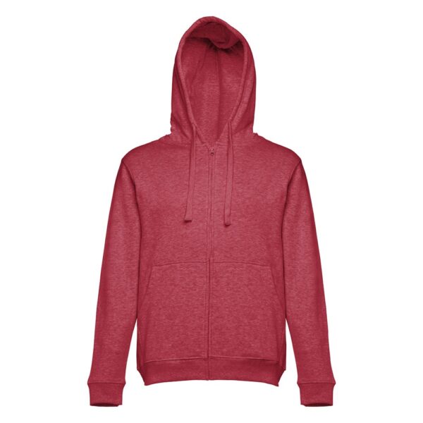 11179_195-d THC AMSTERDAM II. Men's hoodie in cotton and polyester with full zip