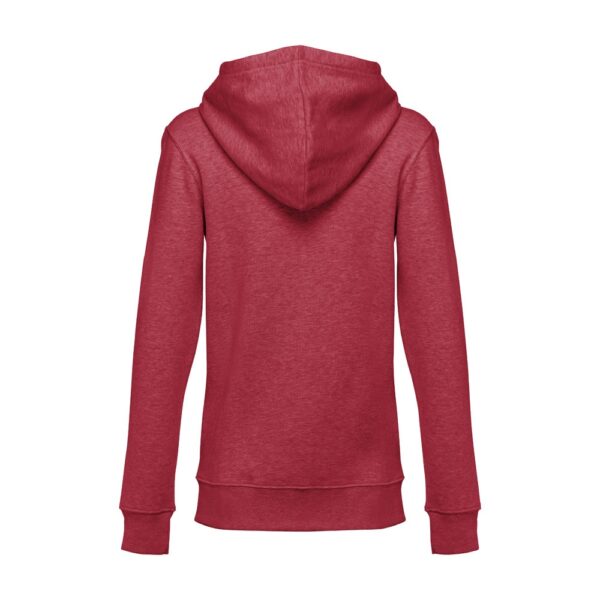 11180_195-b THC AMSTERDAM WOMEN II. Women's hoodie in cotton and polyester with full zip