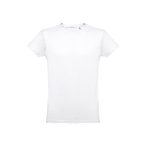 THC LUANDA WH. Men's tubular cotton T-shirt. White