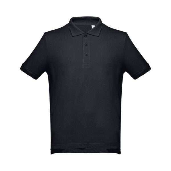 30131_103 THC ADAM. Men's short-sleeved cotton polo shirt