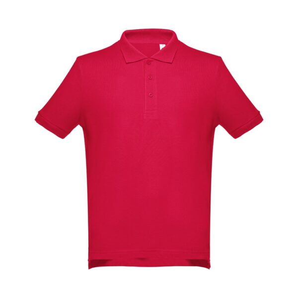 30131_105 THC ADAM. Men's short-sleeved cotton polo shirt