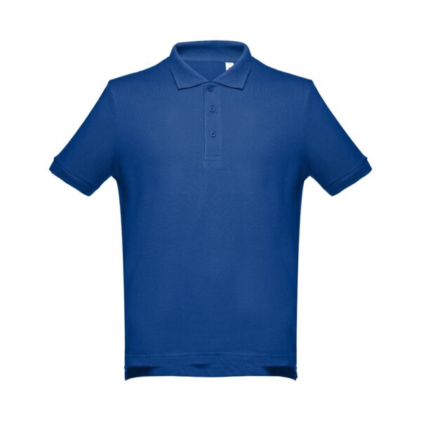 30131_114 THC ADAM. Men's short-sleeved cotton polo shirt