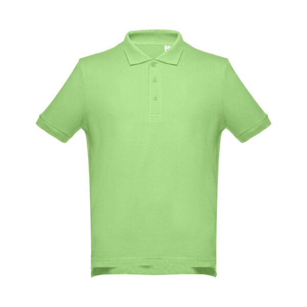 30131_119 THC ADAM. Men's short-sleeved cotton polo shirt