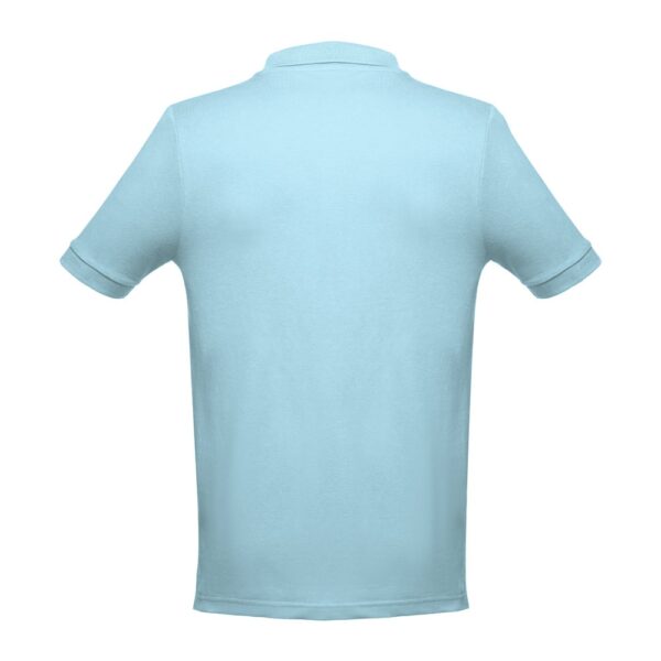 30131_124-b THC ADAM. Men's short-sleeved cotton polo shirt
