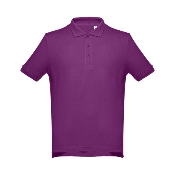 30131_132-a THC ADAM. Men's short-sleeved cotton polo shirt