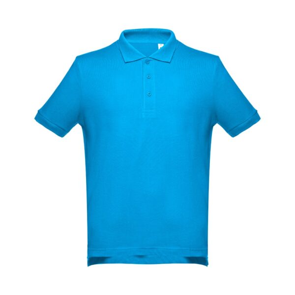 30131_154 THC ADAM. Men's short-sleeved cotton polo shirt
