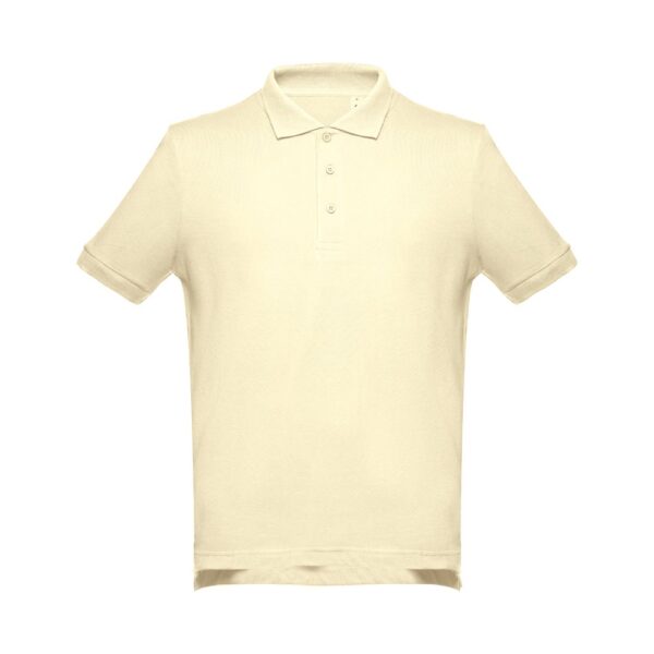30131_158-a THC ADAM. Men's short-sleeved cotton polo shirt