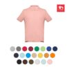 30131_a THC ADAM. Men's short-sleeved cotton polo shirt