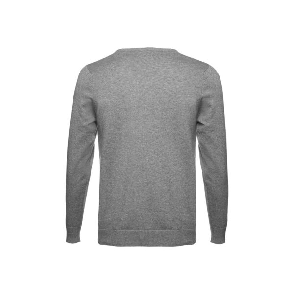 THC MILAN. Men's V-neck pullover in cotton and polyamide