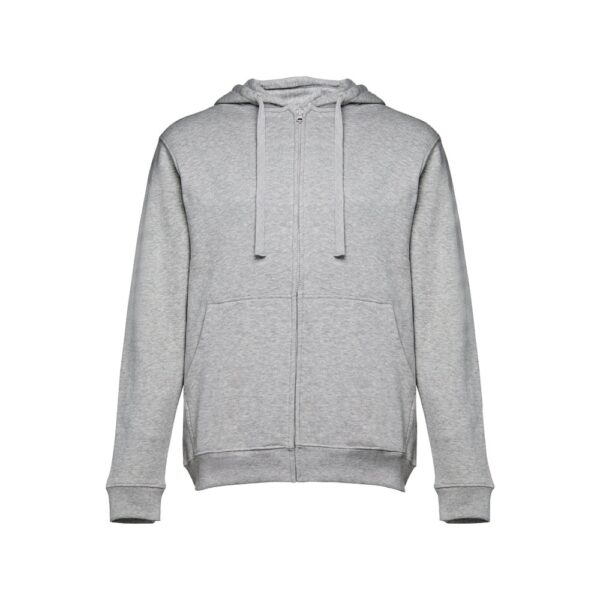 30161_183 THC AMSTERDAM. Men's hoodie in cotton and polyester with full zip