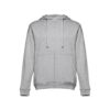 30161_183-a THC AMSTERDAM. Men's hoodie in cotton and polyester with full zip