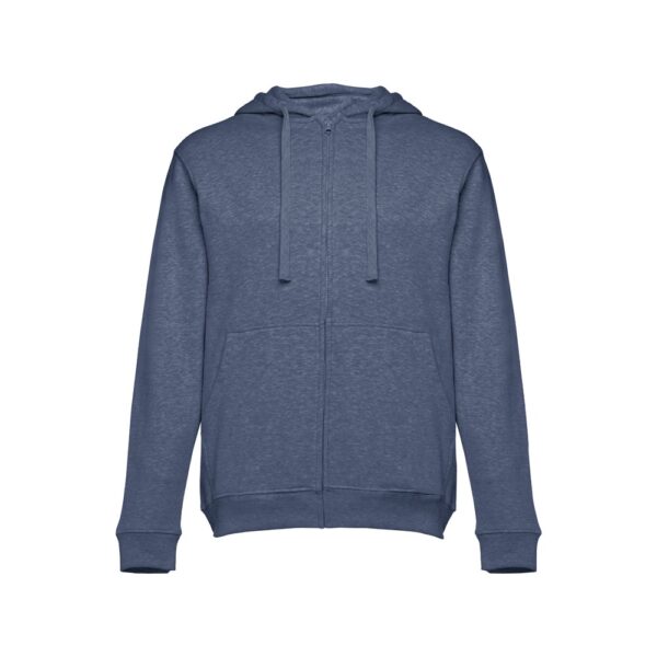 30161_194 THC AMSTERDAM. Men's hoodie in cotton and polyester with full zip