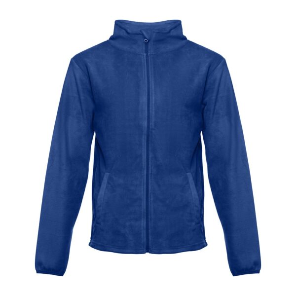 THC HELSINKI. Men's Polar fleece jacket with elasticated cuffs