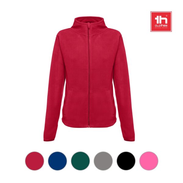 30165_a THC HELSINKI WOMEN. Women's Polar fleece jacket with elasticated cuffs