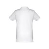 30172_106-b THC ADAM KIDS WH. Kids short-sleeved 100% cotton piqué polo shirt unisex). White