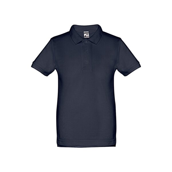 30173_104 THC ADAM KIDS. Kids short-sleeved 100% cotton piqué polo shirt unisex)